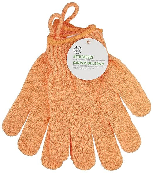 The Body Shop Bath Gloves Orange